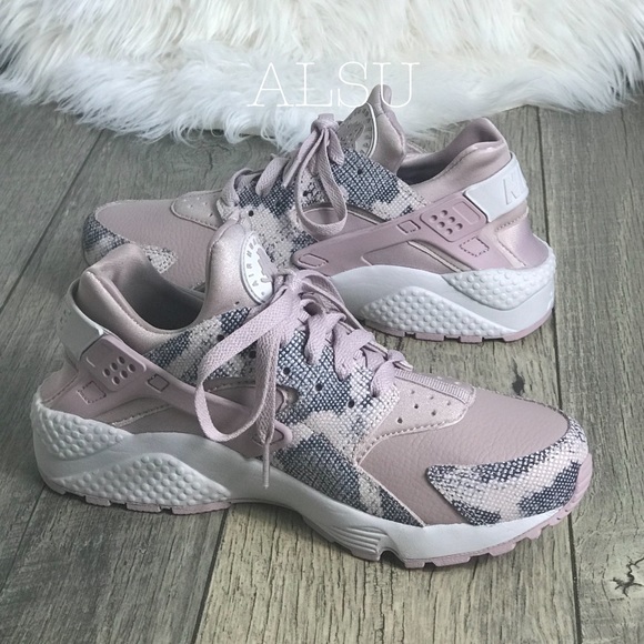 Nike Air Huarache Run PRM Particle Rose Vast Grey - Picture 7 of 8